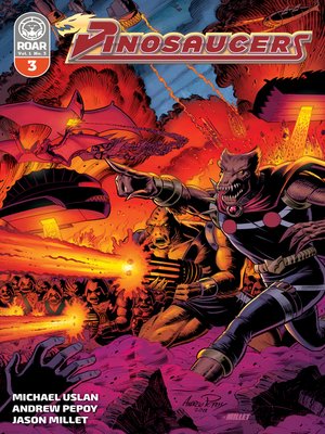 cover image of Dinosaucers (2018), Issue 3